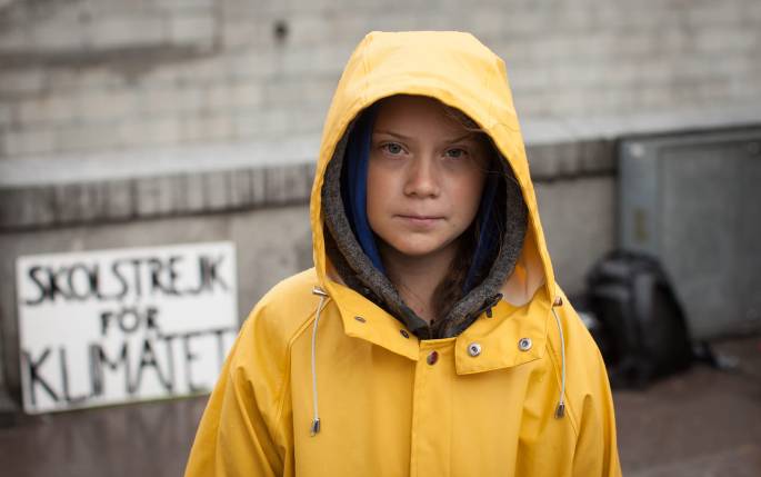 Greta Thunberg by Anders Hellberg Original Image